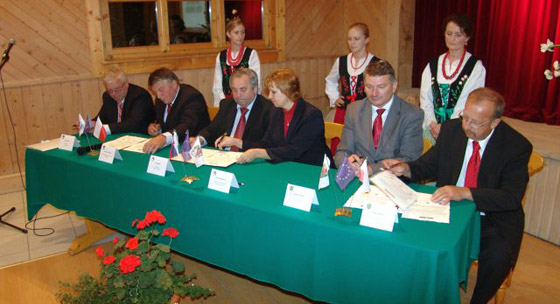 10 lat współpracy samorządowej Gminy Kościelisko